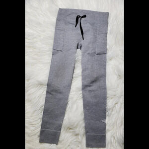 Umbro Drawstring Gray Leggings